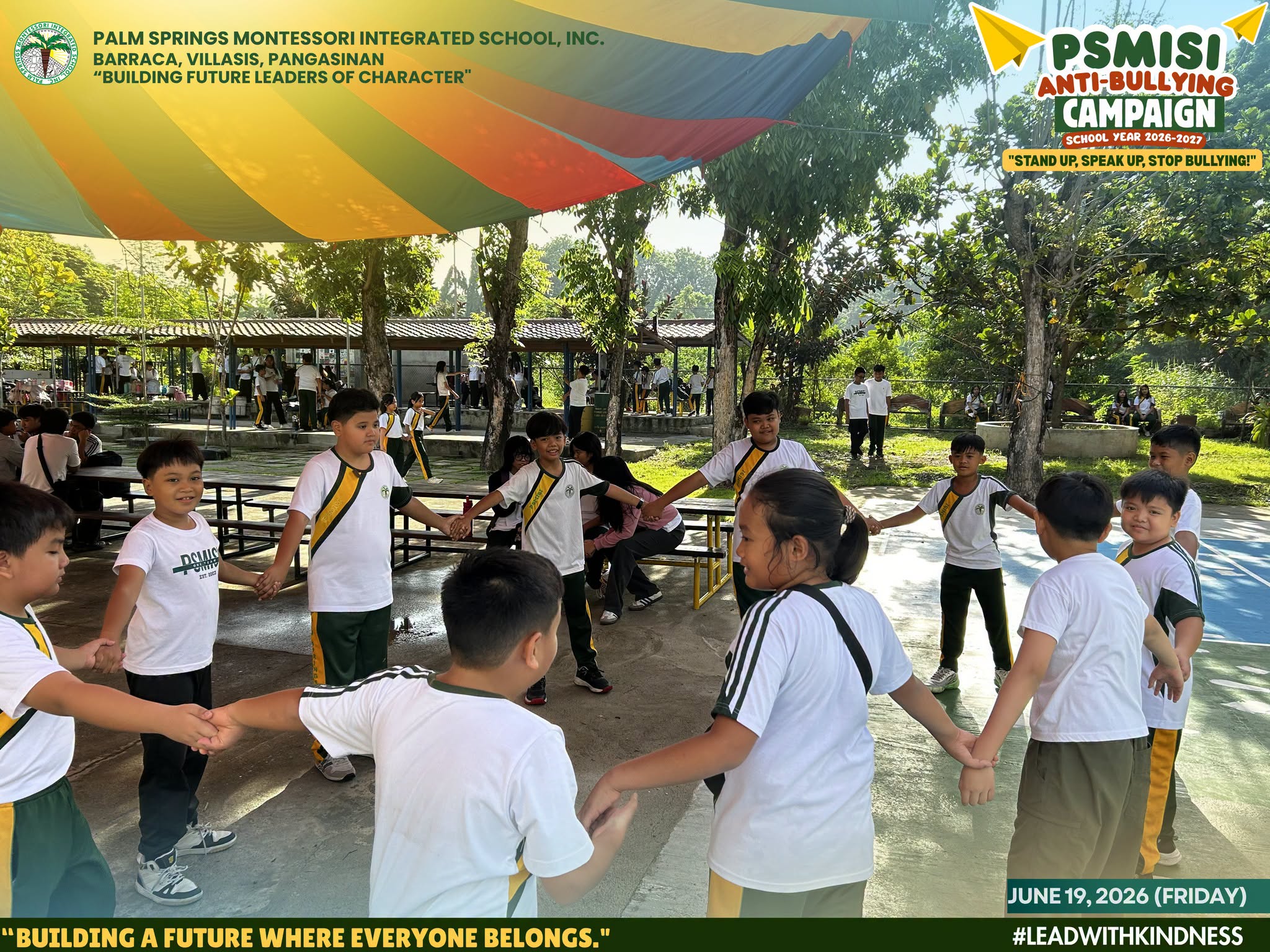 Unity Over Division: School Launches Powerful Anti-Bullying Campaign with ‘Handshake Highway’ and Team Building